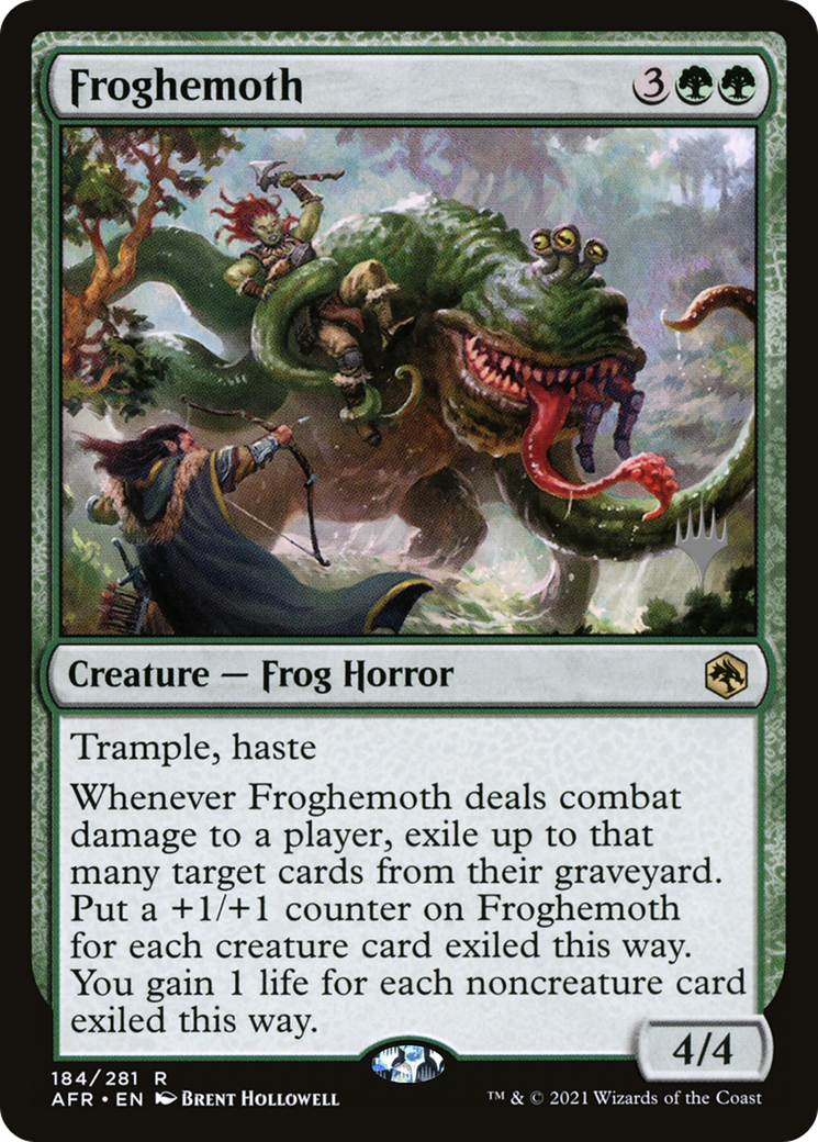 Froghemoth (184) Foil - Adventures in the Forgotten Realms Promos