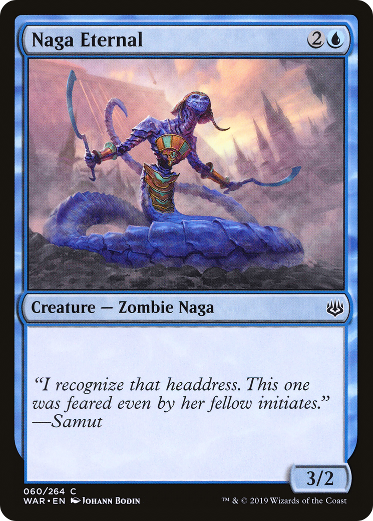 Naga Eternal (060) Foil - War of the Spark