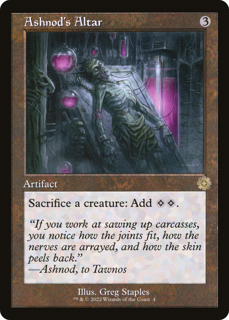 Ashnod's Altar (Retro) (004) Foil - The Brothers' War Retro Artifacts