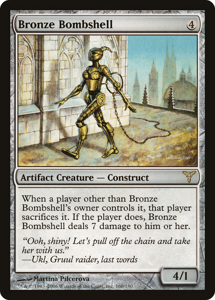 Bronze Bombshell (160) - Dissension