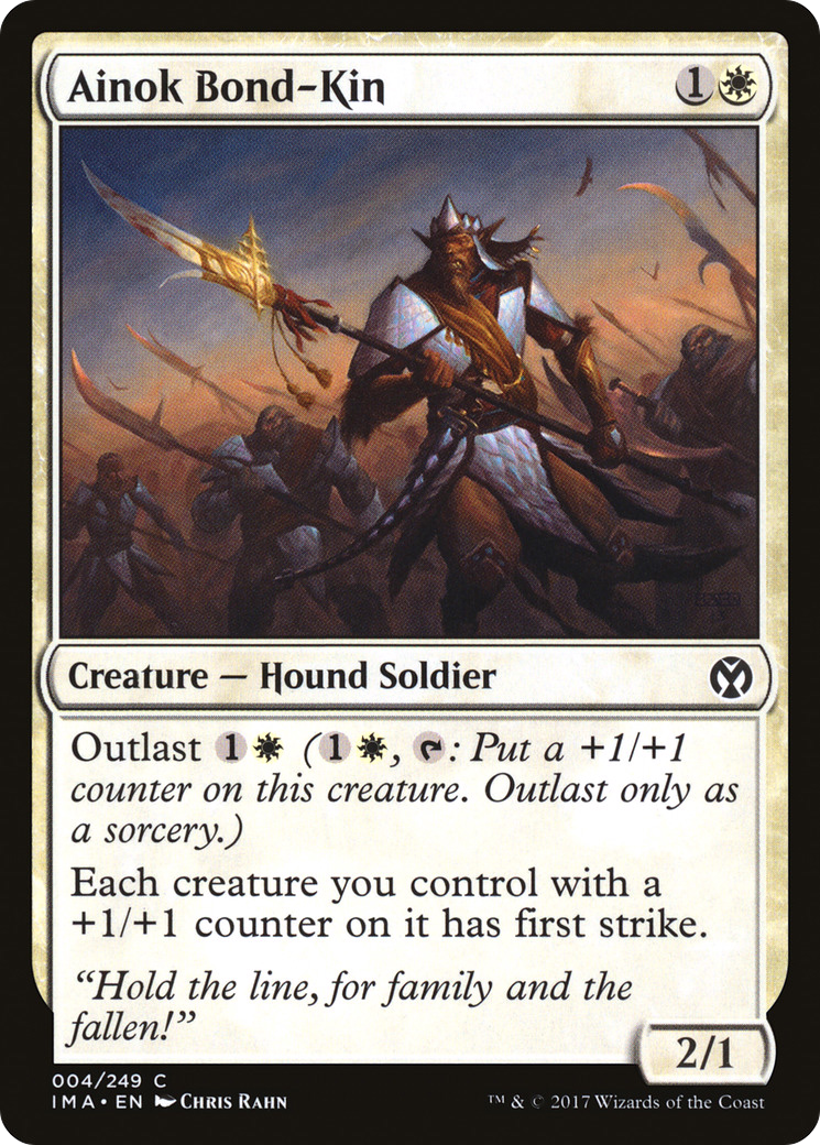 Ainok Bond-Kin (004) - Iconic Masters