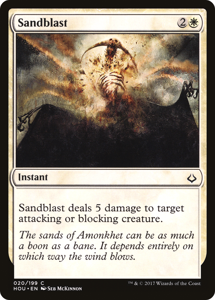 Sandblast (020) Foil - Hour of Devastation