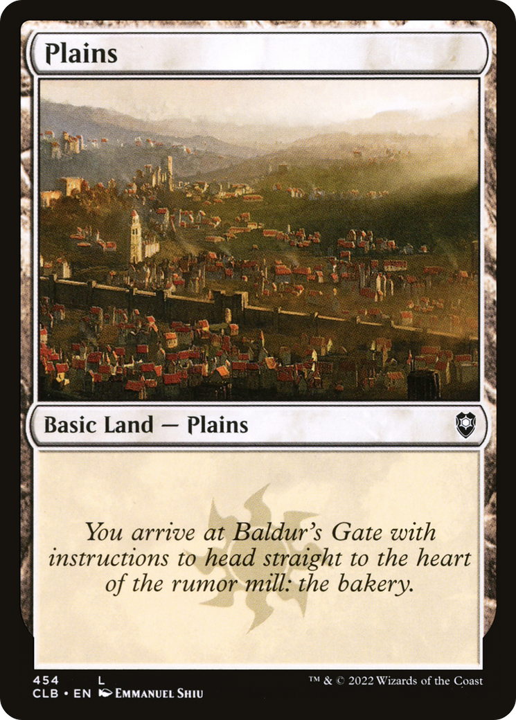 Plains (454) Foil - Commander Legends: Battle for Baldur's Gate