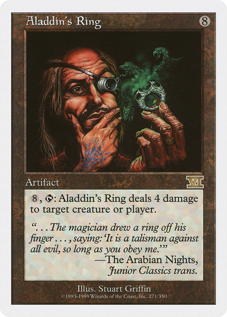 Aladdin's Ring (Retro) (271) - Classic Sixth Edition