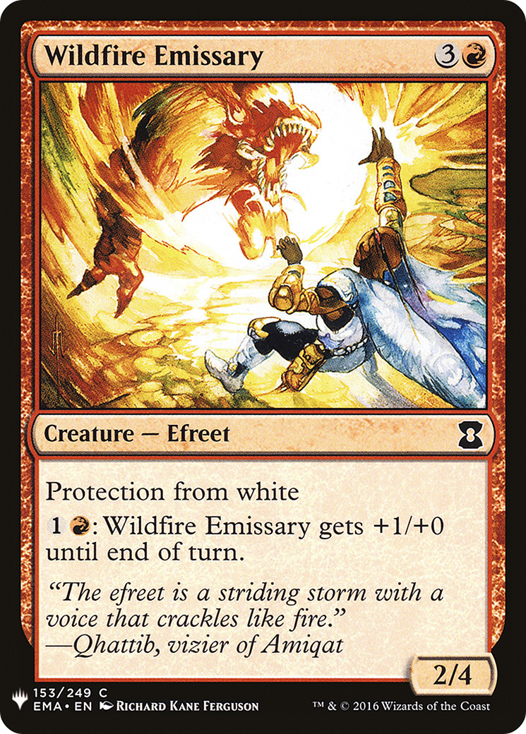 Wildfire Emissary (EMA-153) - The List