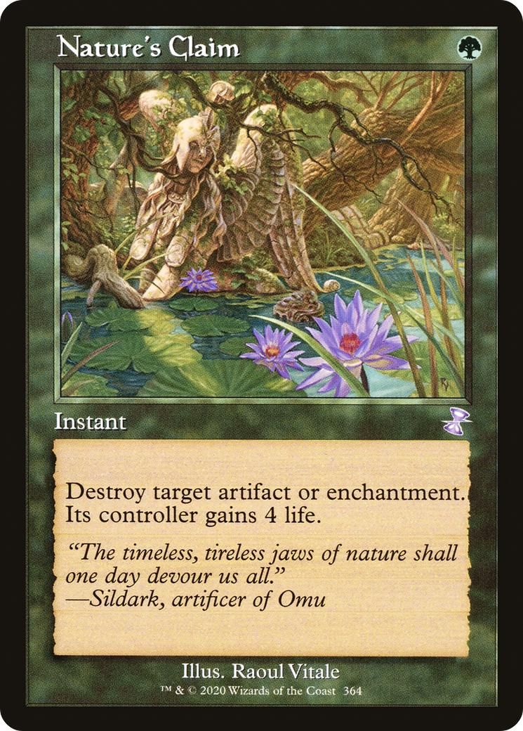 Nature's Claim (Retro) (364) Foil - Time Spiral Remastered
