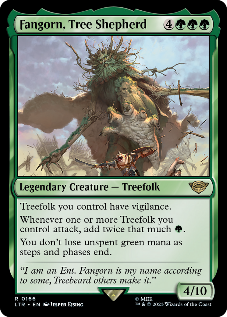 Fangorn, Tree Shepherd (166) Foil - The Lord of the Rings: Tales of Middle-earth