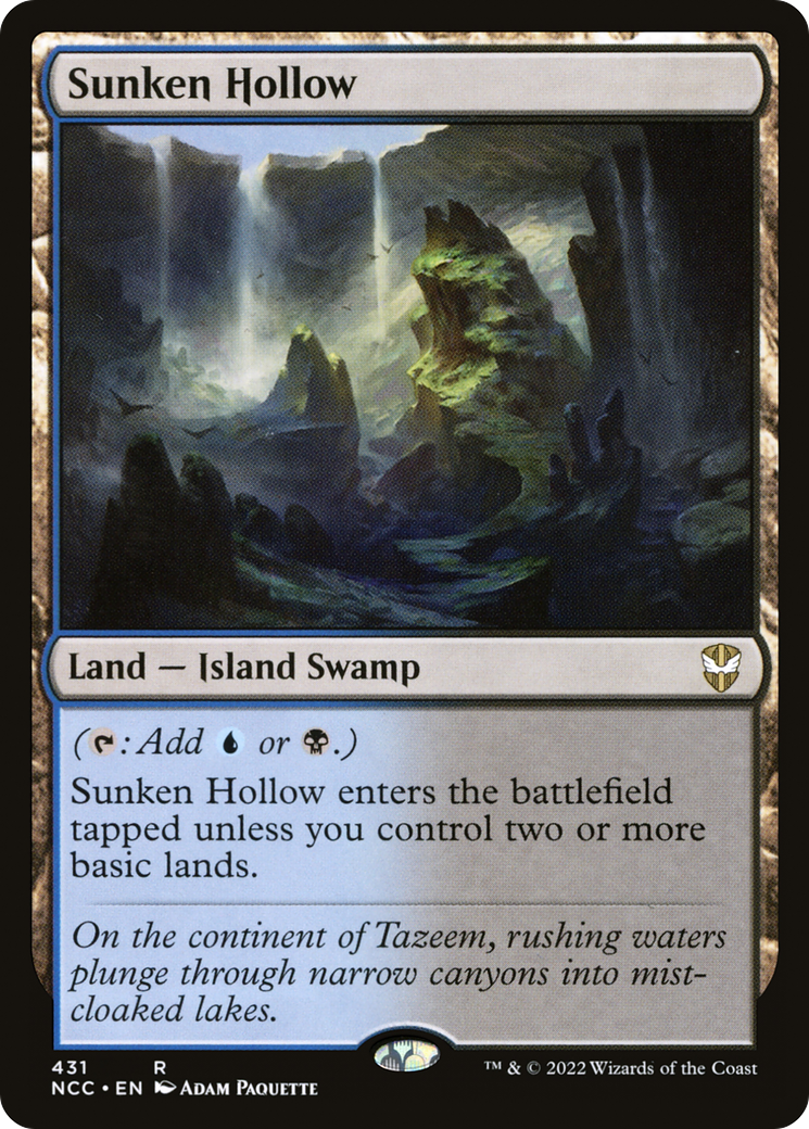 Sunken Hollow (431) - New Capenna Commander
