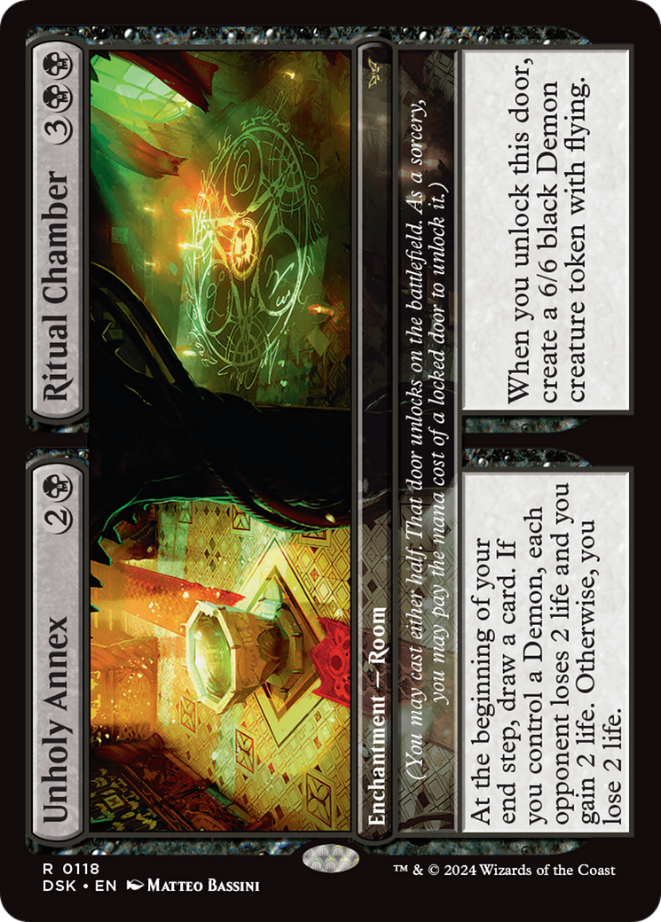 Unholy Annex // Ritual Chamber (118) - Duskmourn: House of Horror