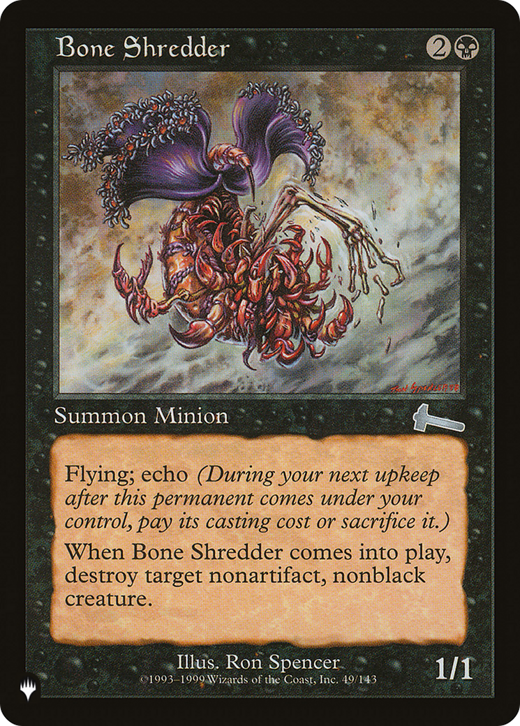 Bone Shredder (Retro) (ULG-49) - The List
