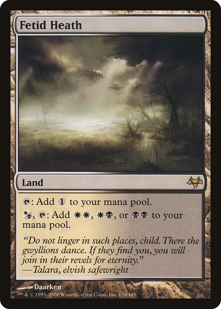 Fetid Heath (176) Foil - Eventide