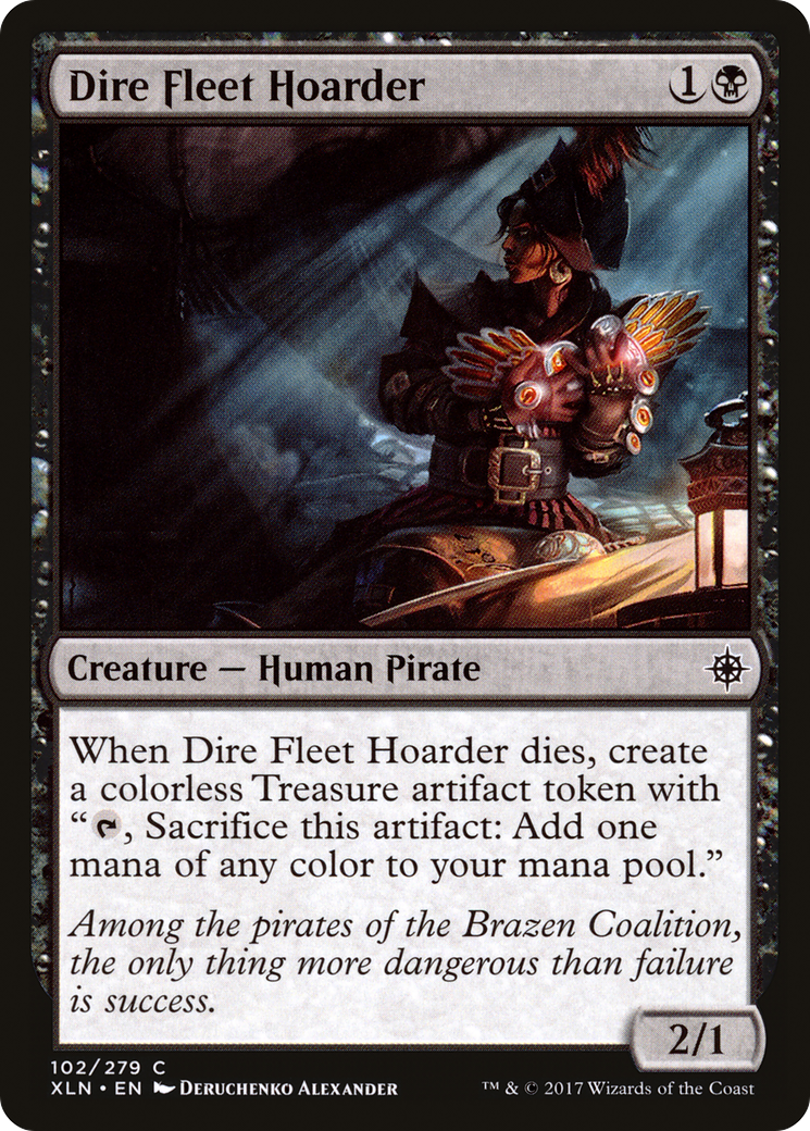 Dire Fleet Hoarder (102) - Ixalan
