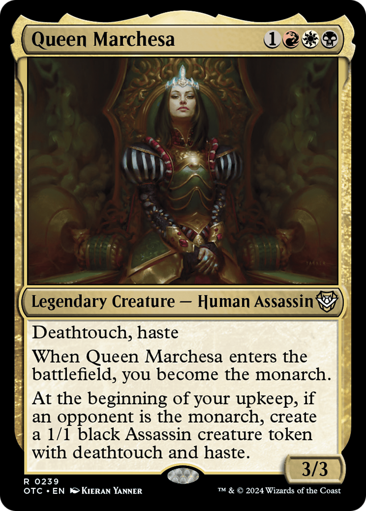Queen Marchesa (239) - Outlaws of Thunder Junction Commander