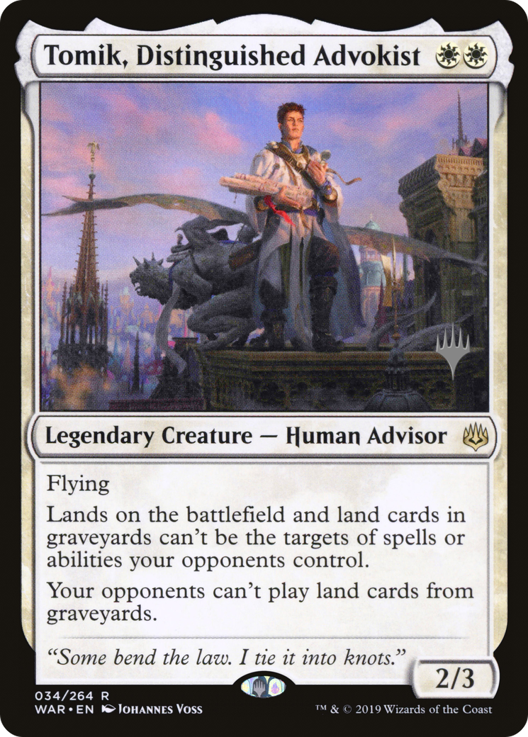 Tomik, Distinguished Advokist (034) - War of the Spark Promos