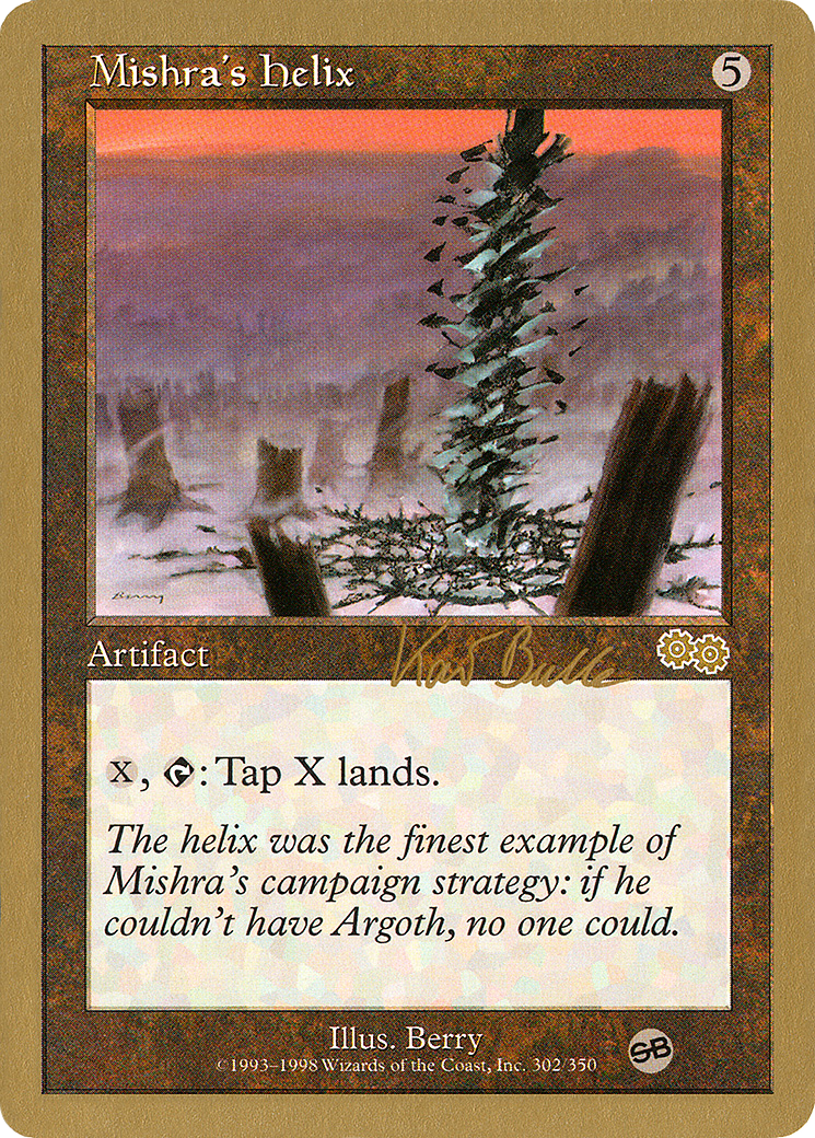 Mishra's Helix - 1999 Kai Budde (USG) (SB) (Retro) - World Championship Decks 1999