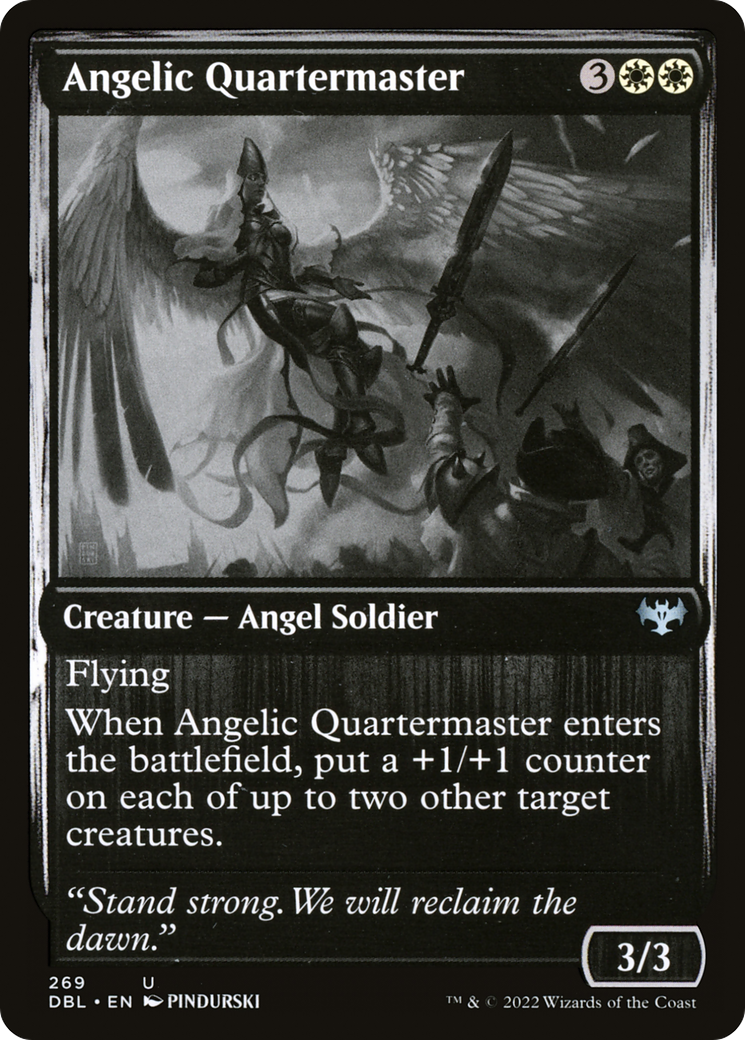 Angelic Quartermaster (269) Foil - Innistrad: Double Feature