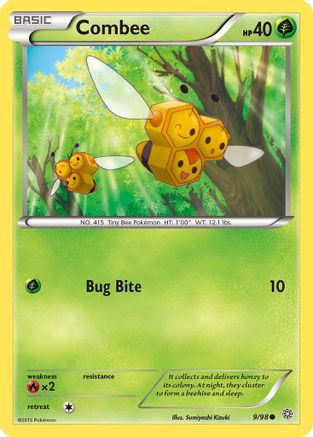 Combee (9) Reverse Holofoil - XY Ancient Origins