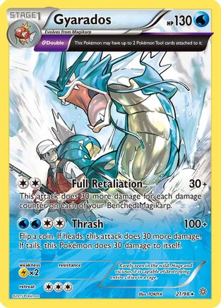 Gyarados (21) Reverse Holofoil - Ancient Origins