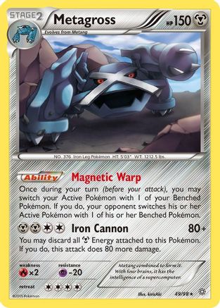 Metagross (49) (49) - XY Ancient Origins