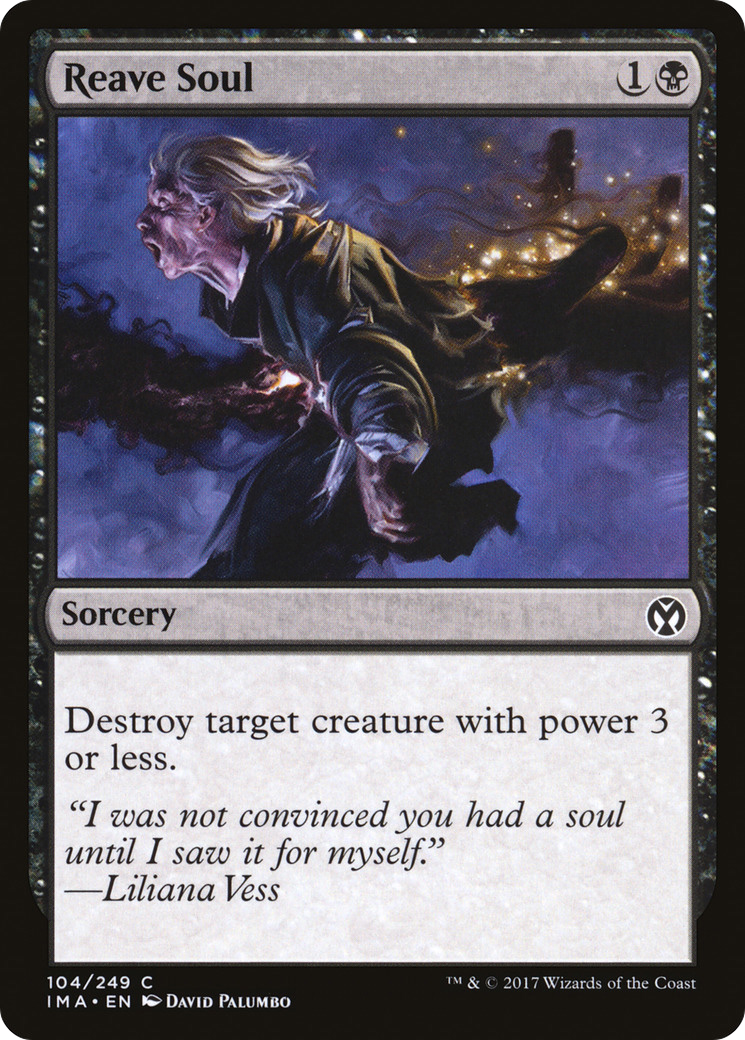 Reave Soul (104) Foil - Iconic Masters