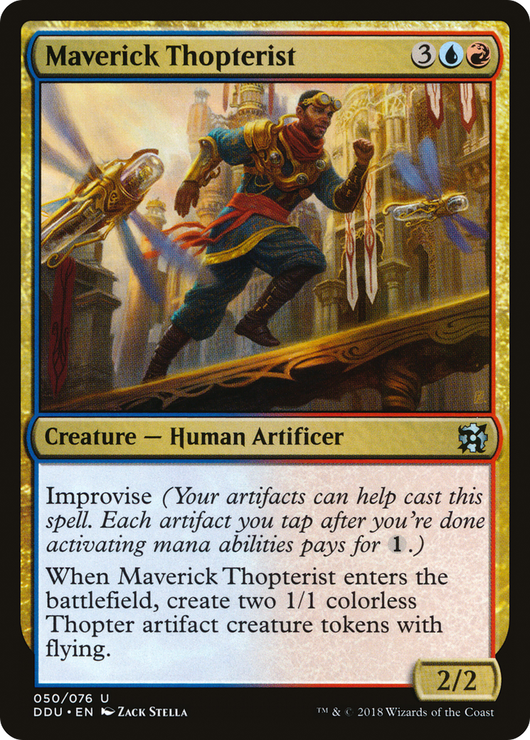 Maverick Thopterist (050) - Duel Decks: Elves vs. Inventors