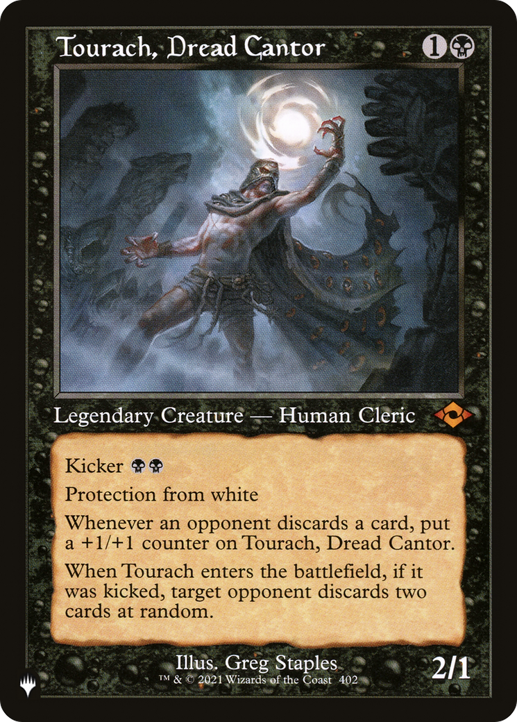 Tourach, Dread Cantor (Retro) (MH2-402) - The List