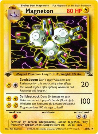 Magneton (26) (1st Edition) - Fossil