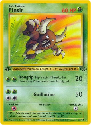 Pinsir (25) (Unlimited) - Jungle