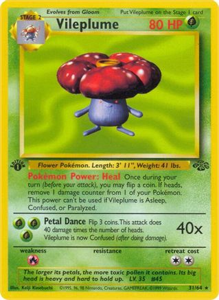Vileplume (31) (Unlimited) - Jungle