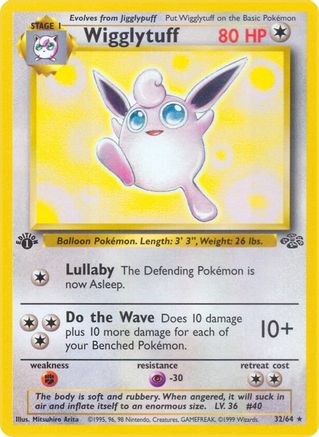 Wigglytuff (32) (1st Edition) - Jungle
