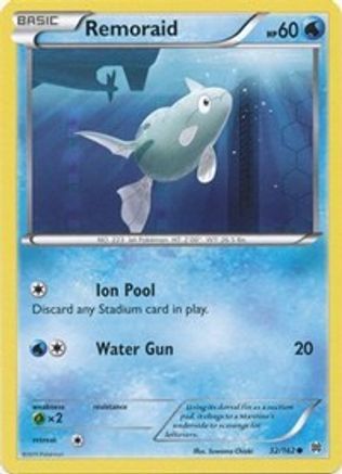 Remoraid (32) Reverse Holofoil - XY BREAKthrough