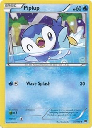 Piplup (36) Reverse Holofoil - XY BREAKthrough