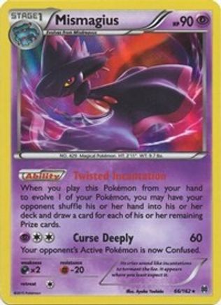Mismagius (66) Reverse Holofoil - XY BREAKthrough