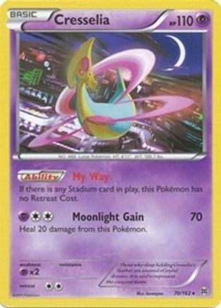 Cresselia (70) Reverse Holofoil - XY BREAKthrough