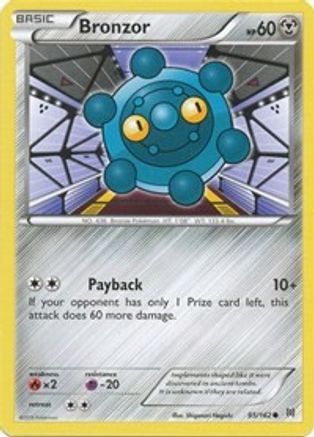 Bronzor (95) Reverse Holofoil - XY BREAKthrough