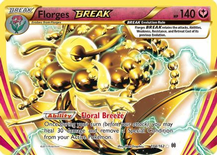 Florges BREAK (104) Holofoil - BREAKthrough