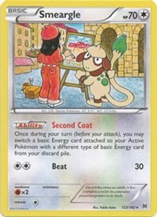 Smeargle (123) Reverse Holofoil - XY BREAKthrough