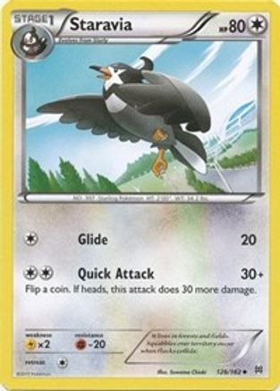 Staravia (126) Reverse Holofoil - XY BREAKthrough