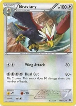 Braviary (130) Reverse Holofoil - XY BREAKthrough