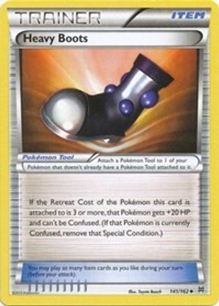 Heavy Boots (141) Reverse Holofoil - XY BREAKthrough