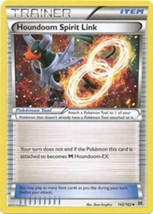 Houndoom Spirit Link (142) Reverse Holofoil - BREAKthrough