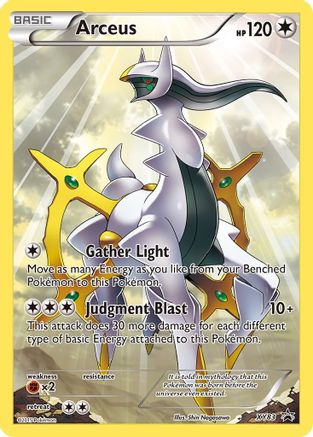 Arceus - XY83 (XY83) Holofoil - XY Promos