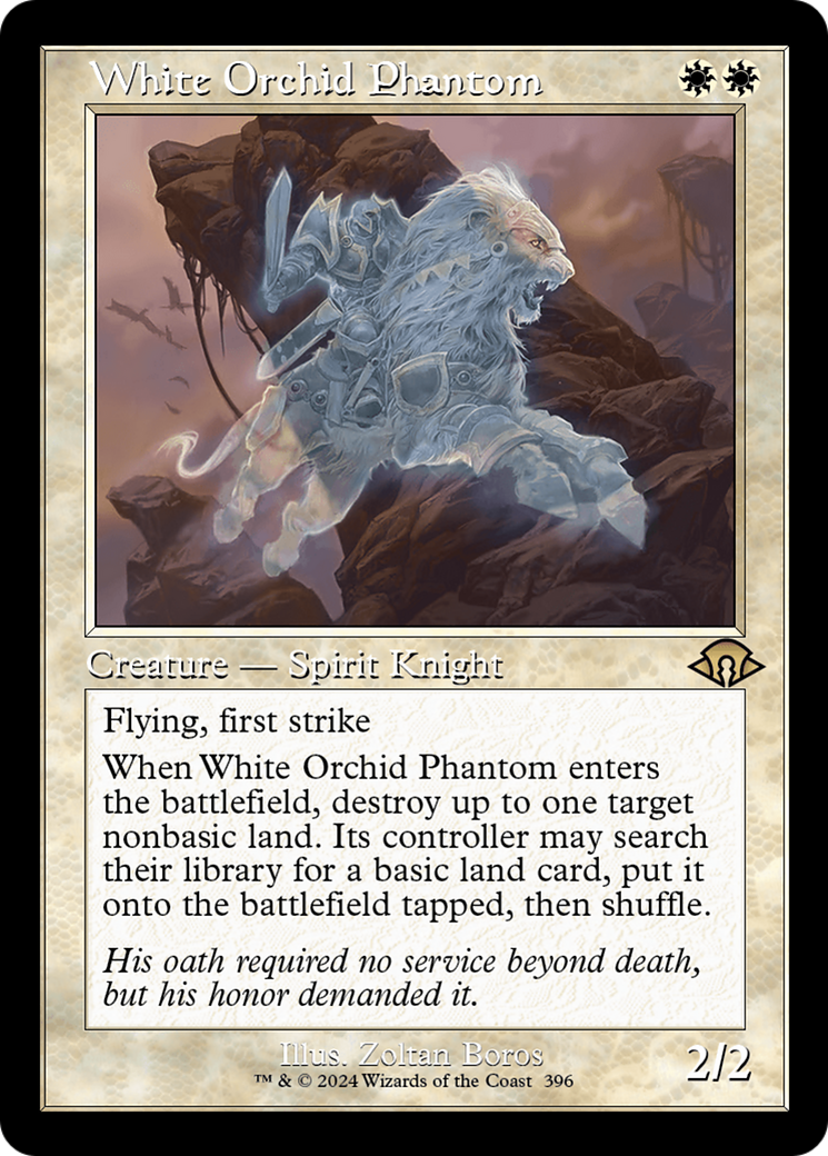 White Orchid Phantom (Retro) (396) Foil - Modern Horizons 3