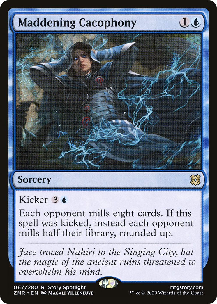 Maddening Cacophony (067) - Zendikar Rising