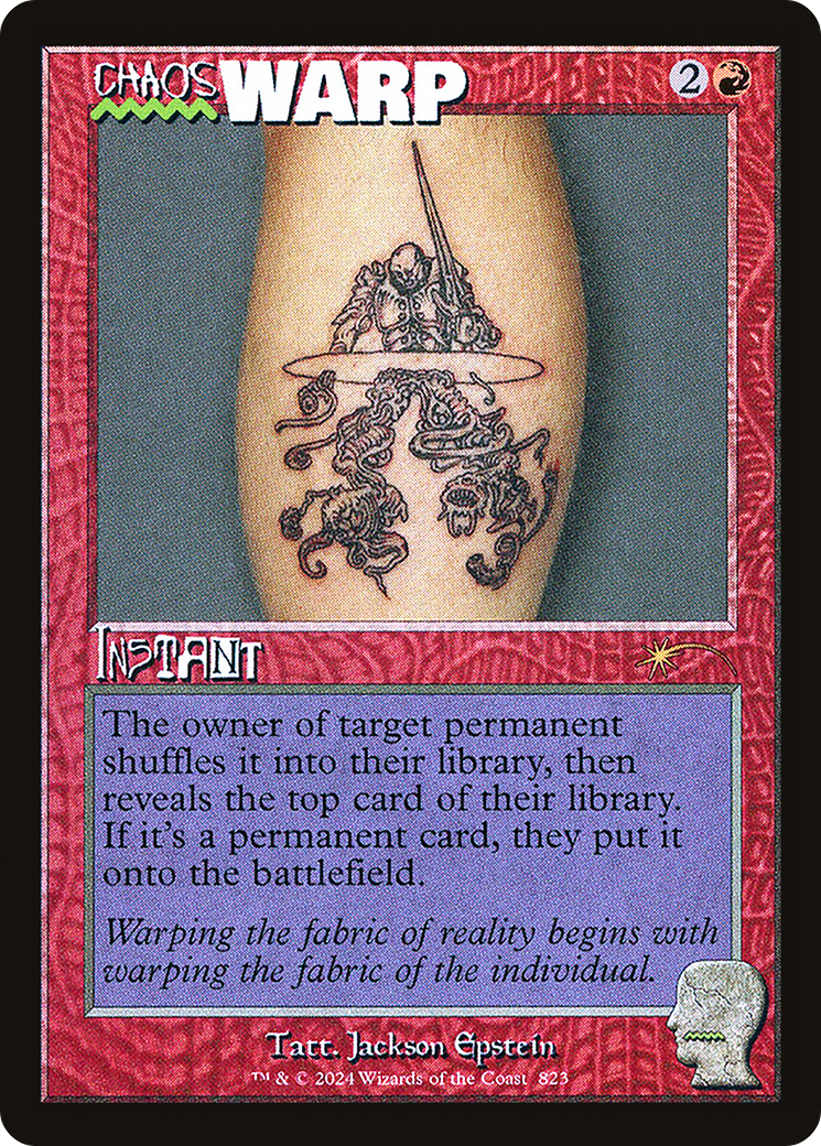 Chaos Warp (Retro) (823) Foil - Secret Lair Drop