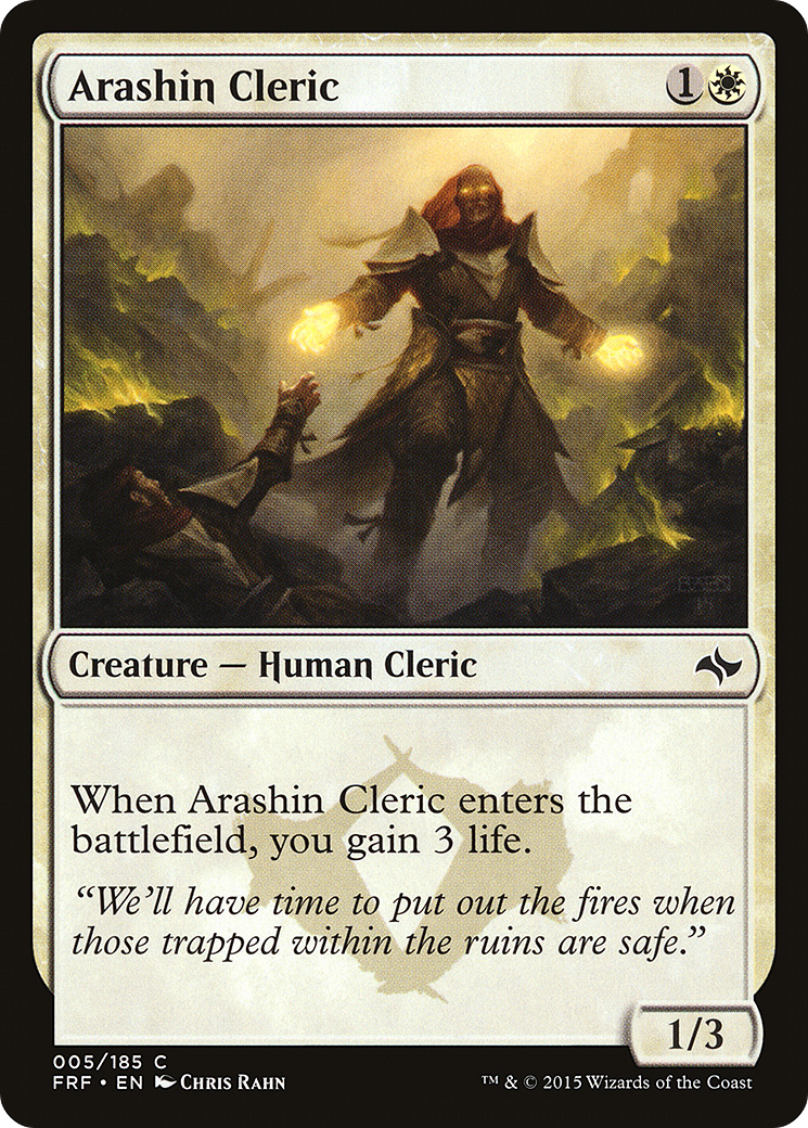 Arashin Cleric (005) - Fate Reforged