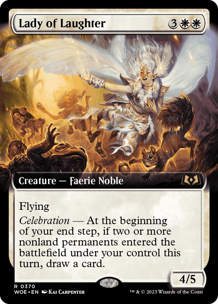 Lady of Laughter (Extended Art) (370) - Wilds of Eldraine