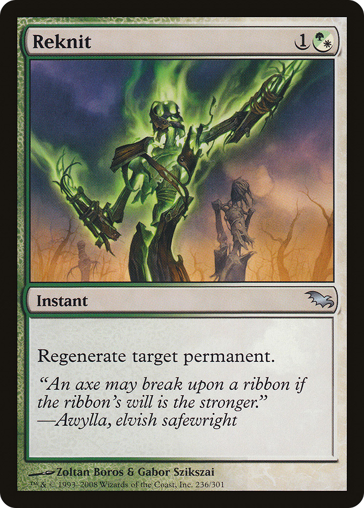 Reknit (236) Foil - Shadowmoor