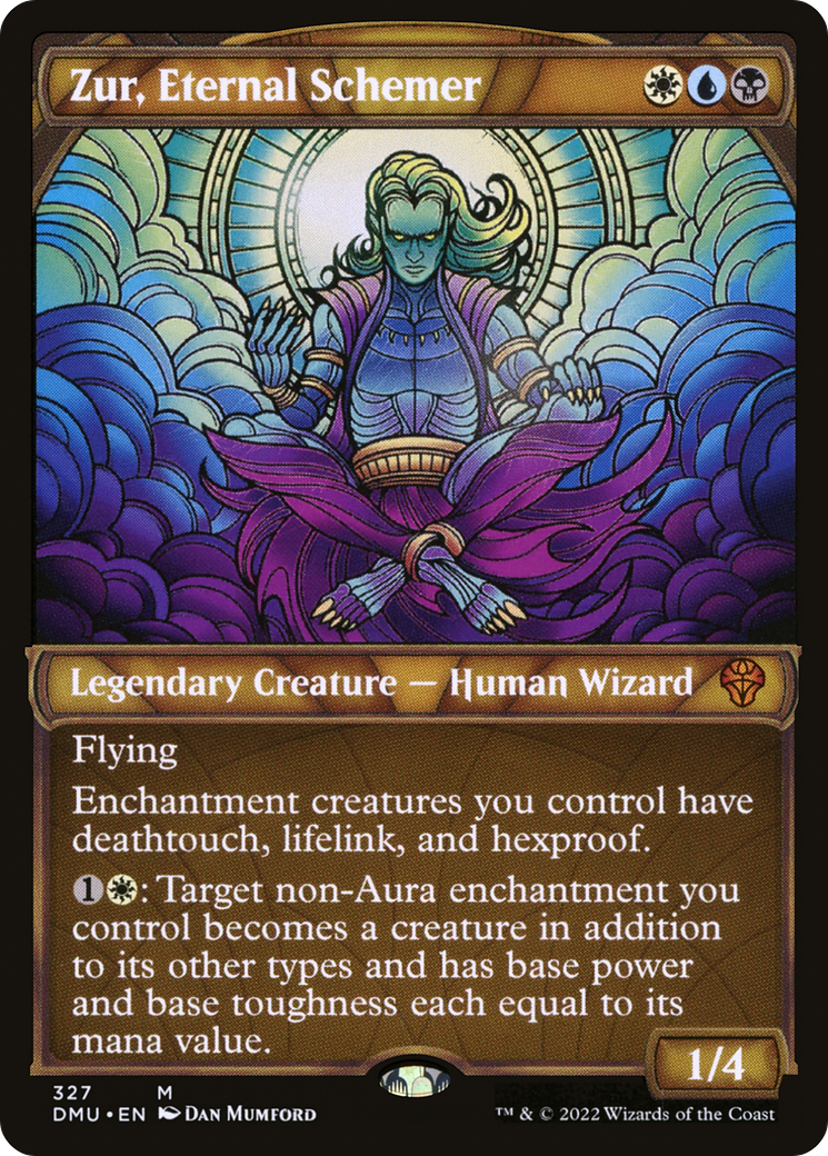 Zur, Eternal Schemer (Showcase) (327) Foil - Dominaria United