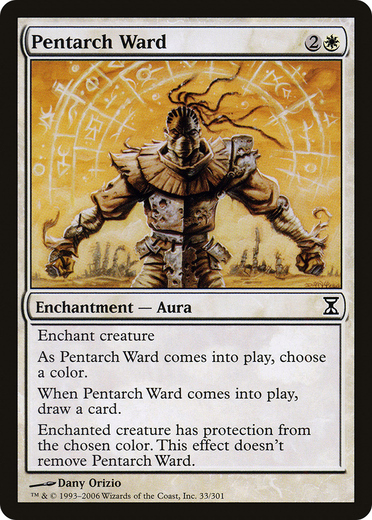 Pentarch Ward (033) Foil - Time Spiral